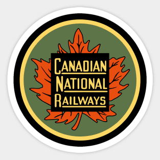 Canadian National Railway Sticker